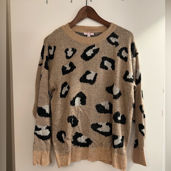 Leopard print sweater - Picture 1 of 3